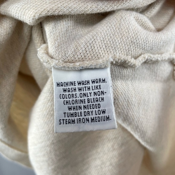 Polo Ralph Lauren Short Sleeve Polo Shirt in Cream Size Extra Extra Large - Picture 3 of 5